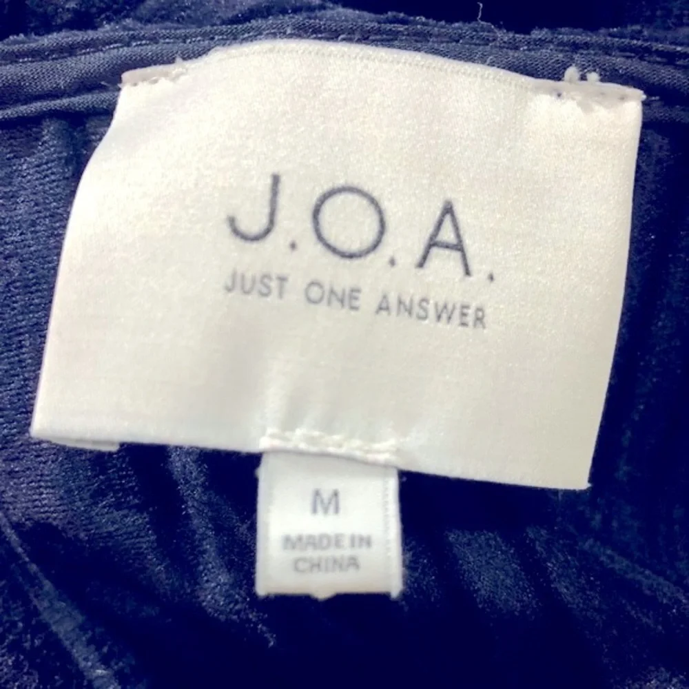 J.O.A Duster Velvet Cardigan Draped Jacket Size Medium - Picture 13 of 15